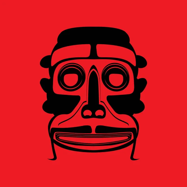 Племінна маска 7 — стоковий вектор