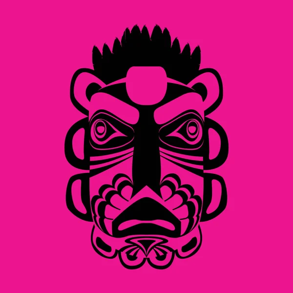 Máscara tribal 9 — Vector de stock