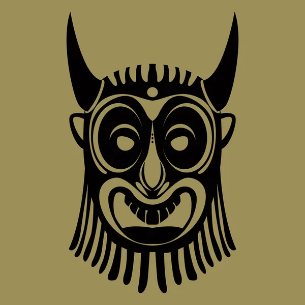 Máscara tribal 17 — Vector de stock