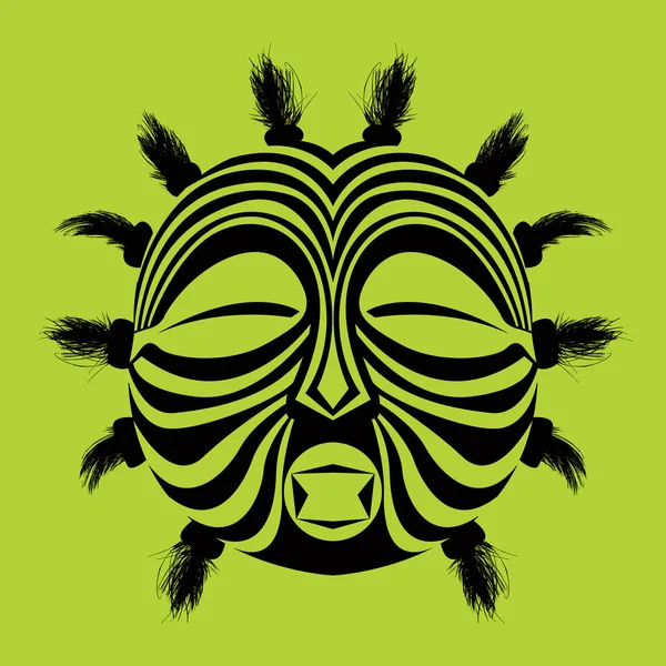 部族マスク 16 — ストックベクタ