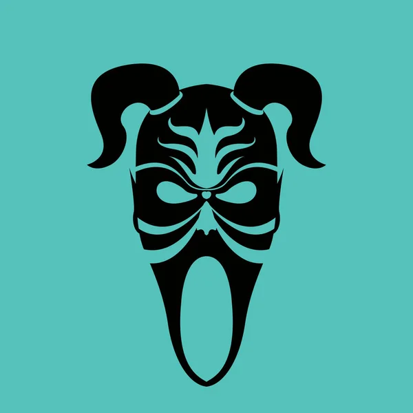 Máscara tribal 25 — Vector de stock