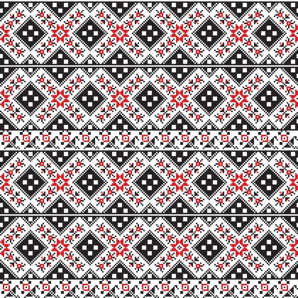 Broderie roumaine traditionnelle 5 — Image vectorielle