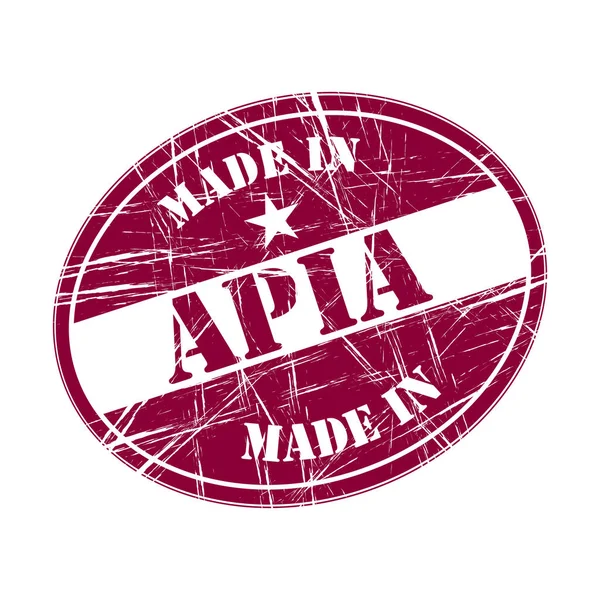 Apia made in — Stok Vektör