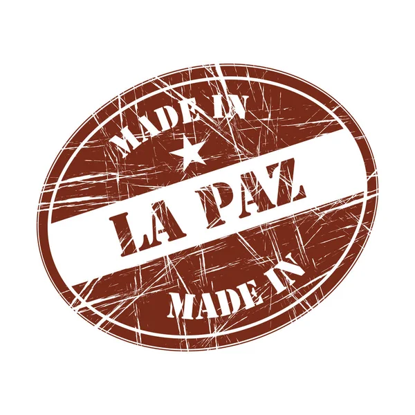 La Paz yapımı — Stok Vektör