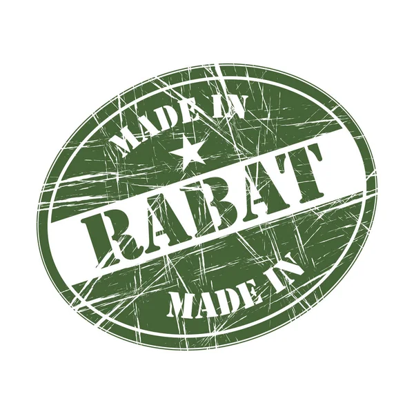 Made in Rabat — Stock Vector