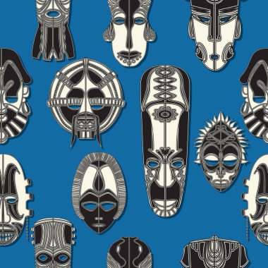 Dikişsiz kabile maskesi 2