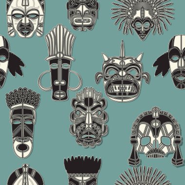 Dikişsiz kabile maskesi 4