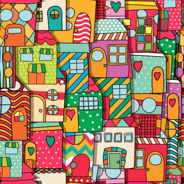 Kaprisli çocuksu tarzı evler