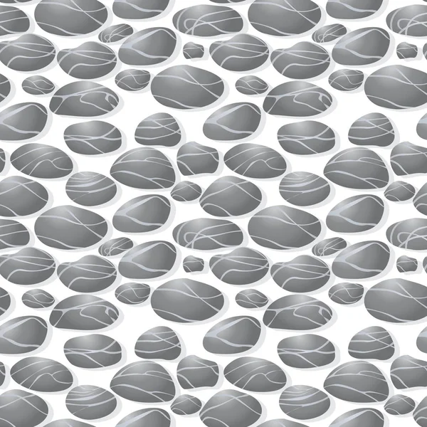 Modèle de pierres sans couture — Image vectorielle