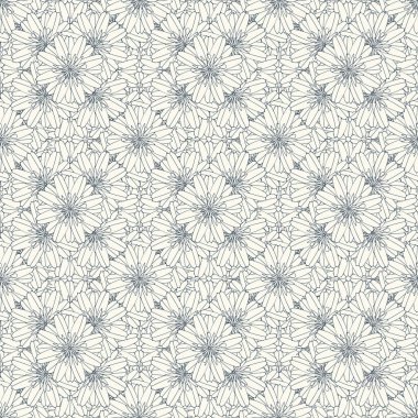 Çiçek mozaik desen