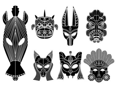 Kabile maskesi seti 2