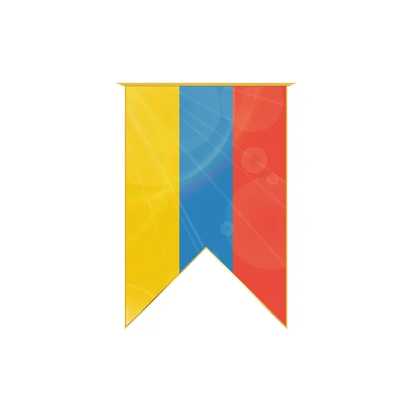 Armenien-Band-Flagge — Stockvektor