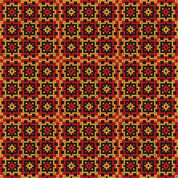 Mosaikfliesen-Muster — Stockvektor