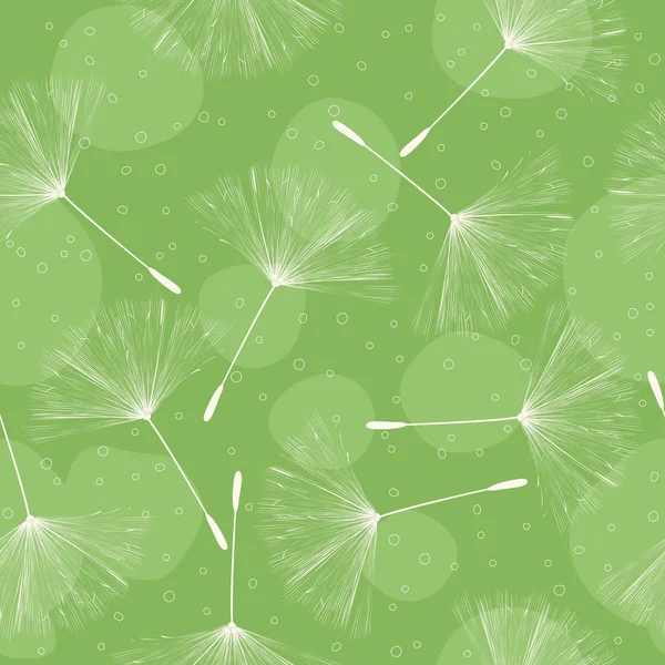 Dandelion pattern design — Stock Vector