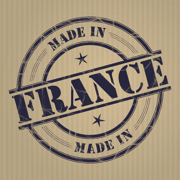 Fabricado en Francia — Vector de stock