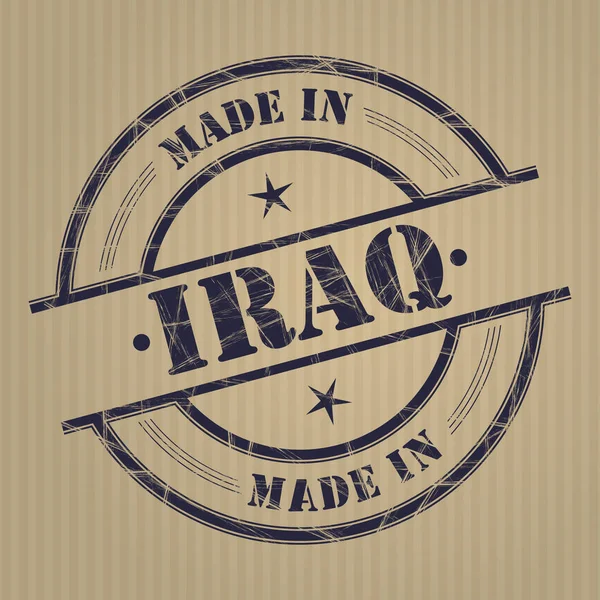 Made in Iraq — Stock Vector
