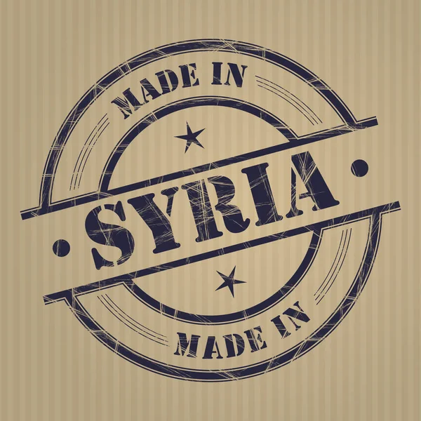 Made in Syria — Stock Vector