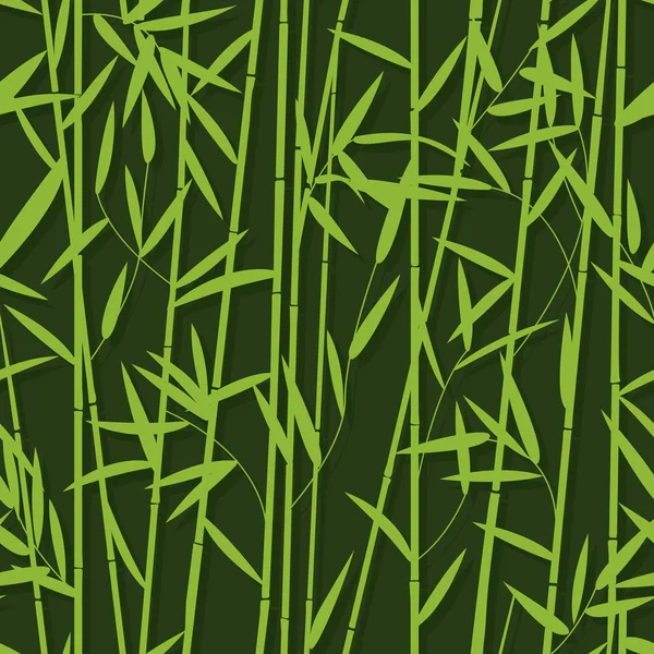 Modello di bambù senza soluzione di continuità — Vettoriale Stock
