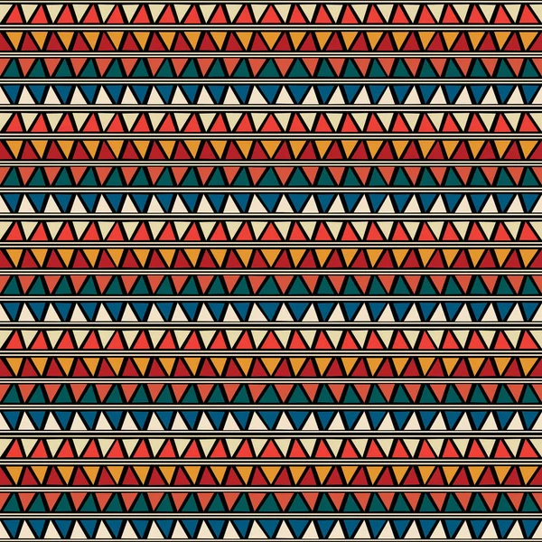 Triangle sans couture motif de tuiles — Image vectorielle