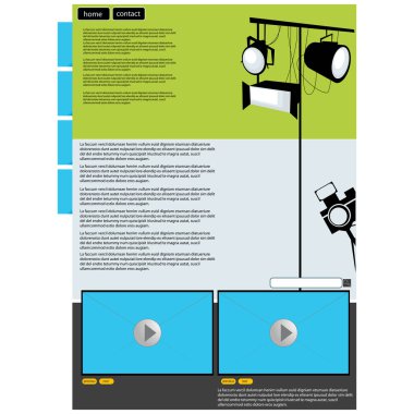 görsel sanat web sayfası düzeni