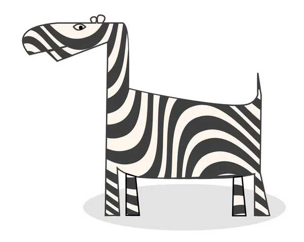 Clip art zebra — Stock Vector