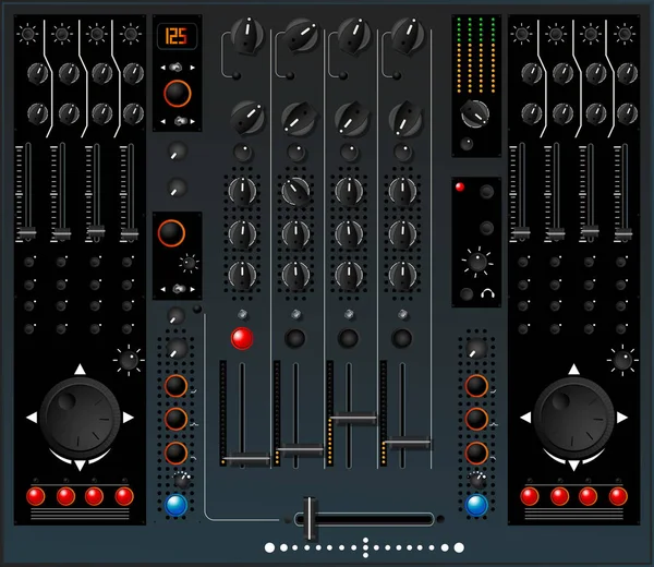 Dj 混音器 — 图库矢量图片