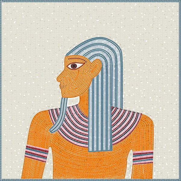 Egyptische mozaïek — Stockvector