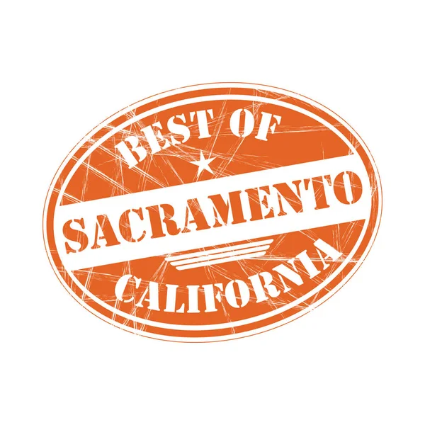 Le meilleur de Sacramento — Image vectorielle