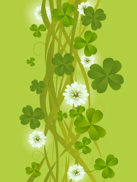 Clovers background — Wektor stockowy