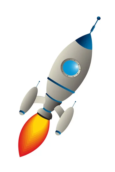 Clip art rocket — Stock Vector