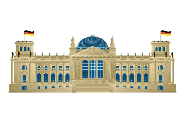 Reichstag. — Archivo Imágenes Vectoriales