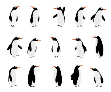 Penguenler arka plan