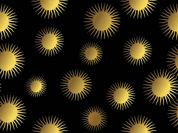 Modèle de soleil aztèque — Image vectorielle