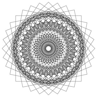 soyut geometrik şekil