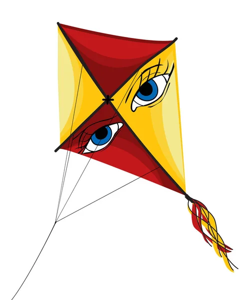 Kite illustration — Stock Vector