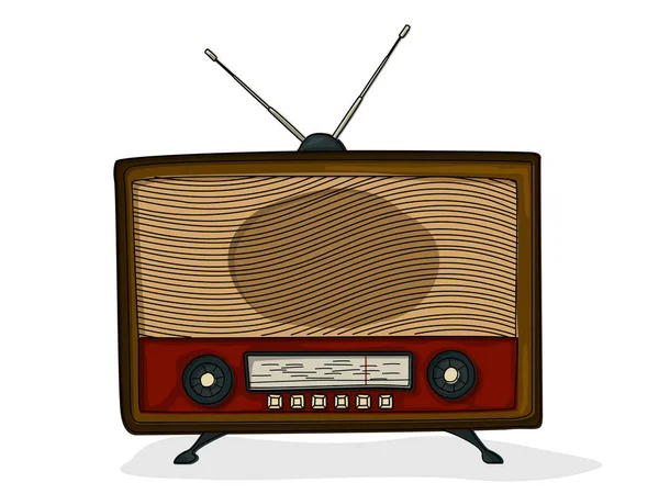 Radio retro — Vector de stock