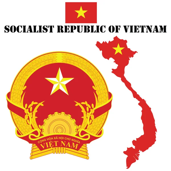 Vietnam — Stock vektor