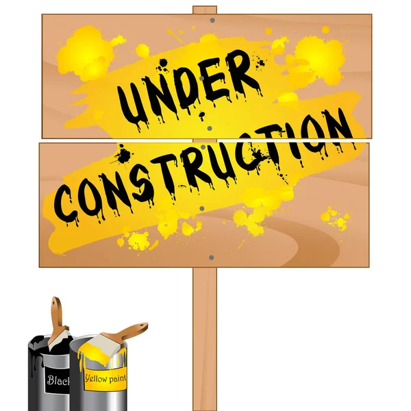 Under construction — Stock Vector