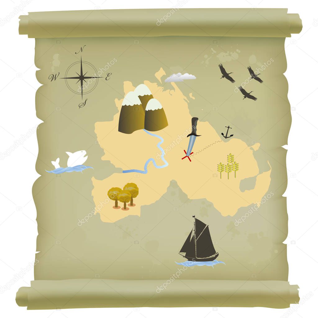 treasure island map