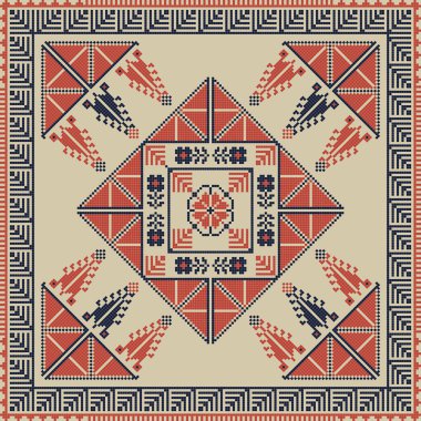 Filistin nakış desen 34