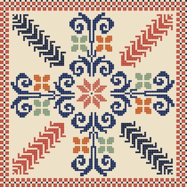 Filistin nakış deseni 70