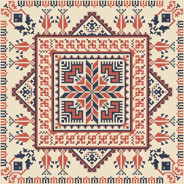 Filistin nakış deseni 91
