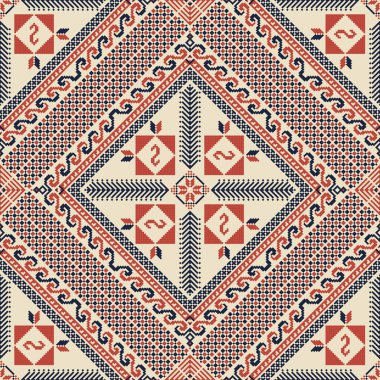 Filistin nakış deseni 143