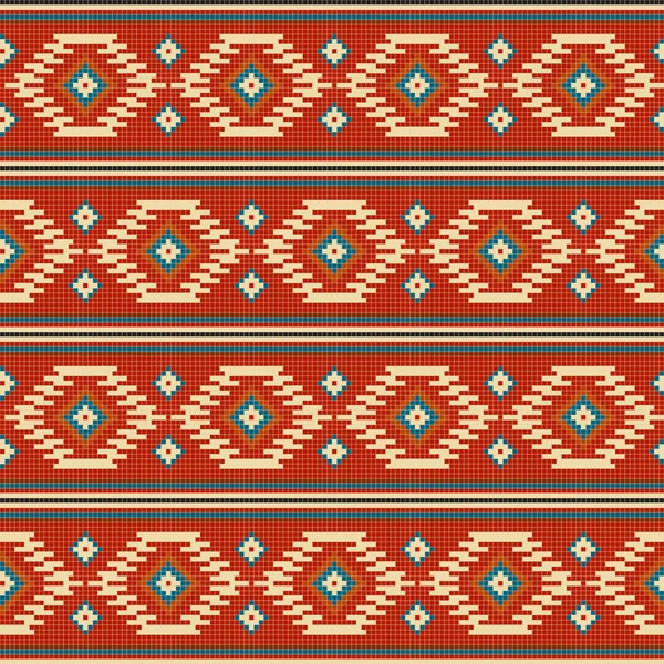 Patrón de bordado indio americano — Archivo Imágenes Vectoriales