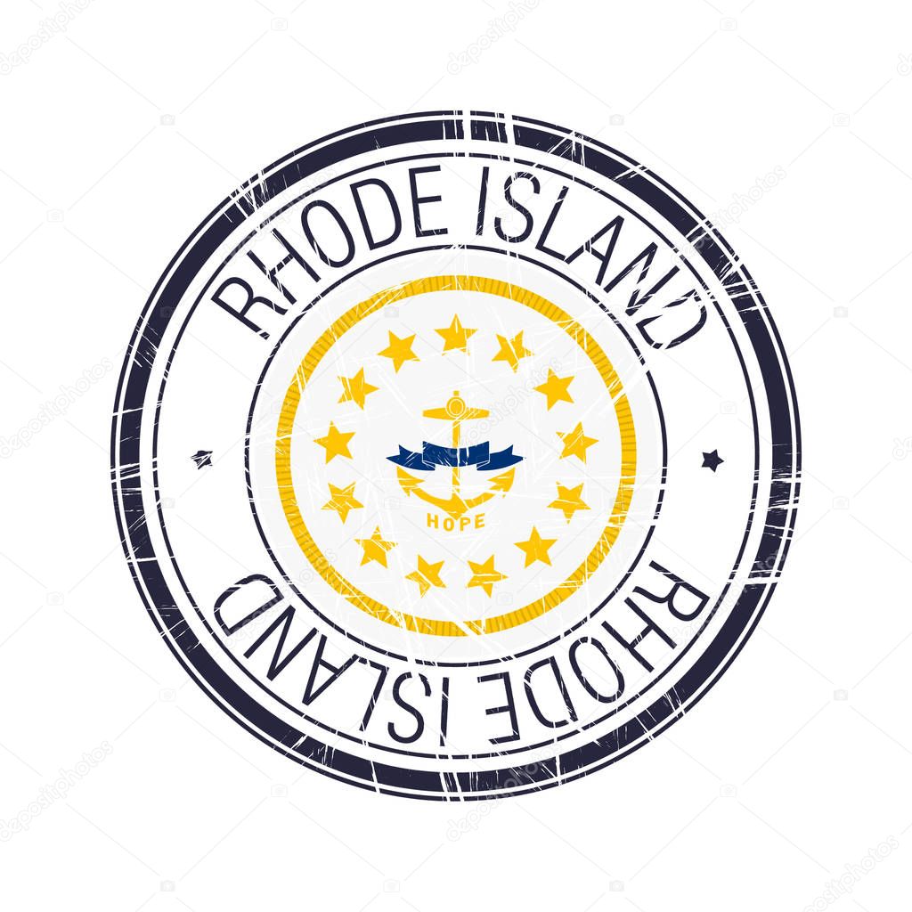 Rhode Island rubber stamp