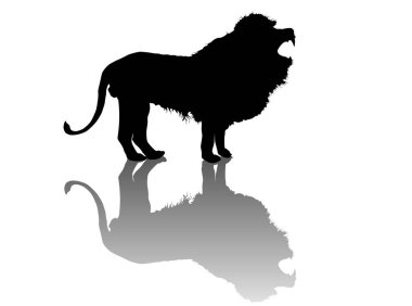 Kükreyen aslan