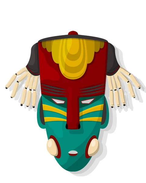 Máscara tribal vector — Archivo Imágenes Vectoriales