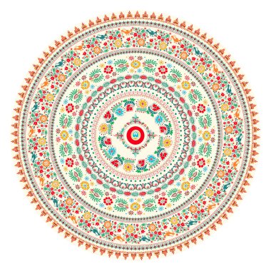 Macarca yuvarlak süs 15