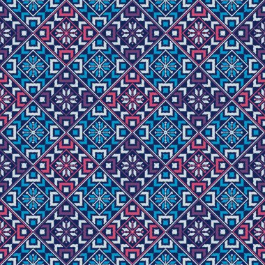 Romen vektör deseni geleneksel nakışlardan esinlenildi