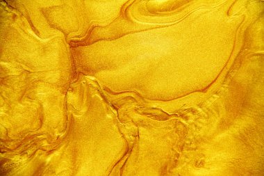 Altın akrilik arkaplan dokusu.
